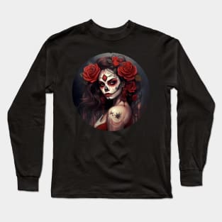 Sugar Skull Girl Long Sleeve T-Shirt